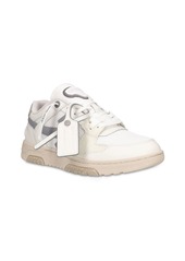 Off-White Slim Out Leather Sneakers