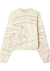 Off-White Solar System cotton sweatshirt