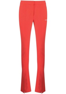 Off-White split-hem flared trousers