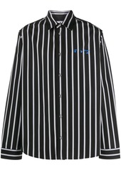 Off-White striped long-sleeve shirt