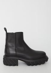 Off-White Tractor Motor ankle boots