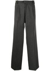 Off-White twill pleated tailored trousers