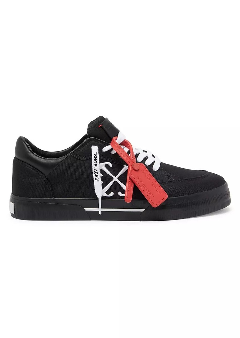 Off-White Vulcanized Low-Top Sneakers