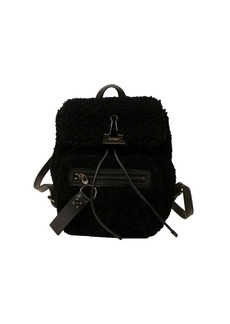 Off-White Women's Black 'Montone Binder' Mini Backpack