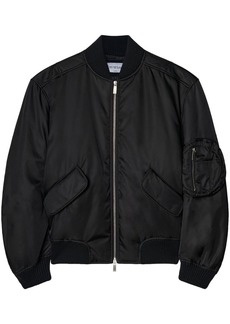 Off-White zip-fastening bomber jacket