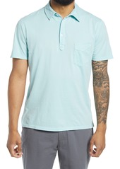 Officine Generale Men's Ice Touch Solid Polo Shirt