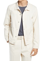 Officine Generale Men's Leo Organic Cotton Twill Jacket