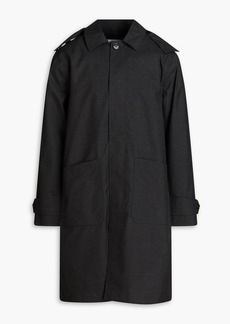 Officine Generale - Archibald wool-blend hooded trench coat - Gray - XS