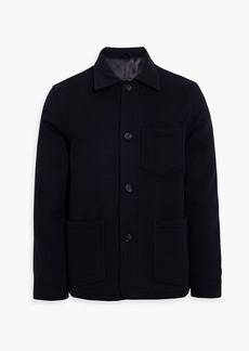 Officine Generale - Chore padded wool and cashmere-blend felt jacket - Blue - IT 46