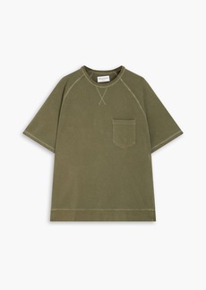 Officine Generale - Chris French cotton-terry T-shirt - Green - M