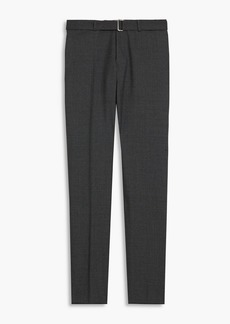 Officine Generale - Paul belted wool suit pants - Gray - IT 50