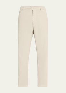 Officine Generale Men's James Corduroy Straight-Leg Pants