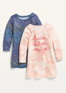 Old Navy 2-Pack Nightgown for Toddler Girl & Baby
