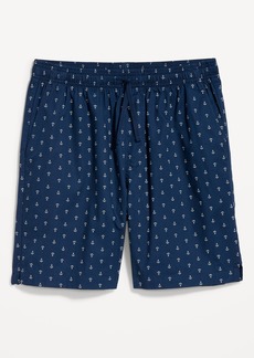 Old Navy 2-Pack Poplin Pajama Shorts -- 7-inch inseam