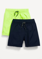 Old Navy 2-Pack Solid Swim Trunks for Toddler & Baby