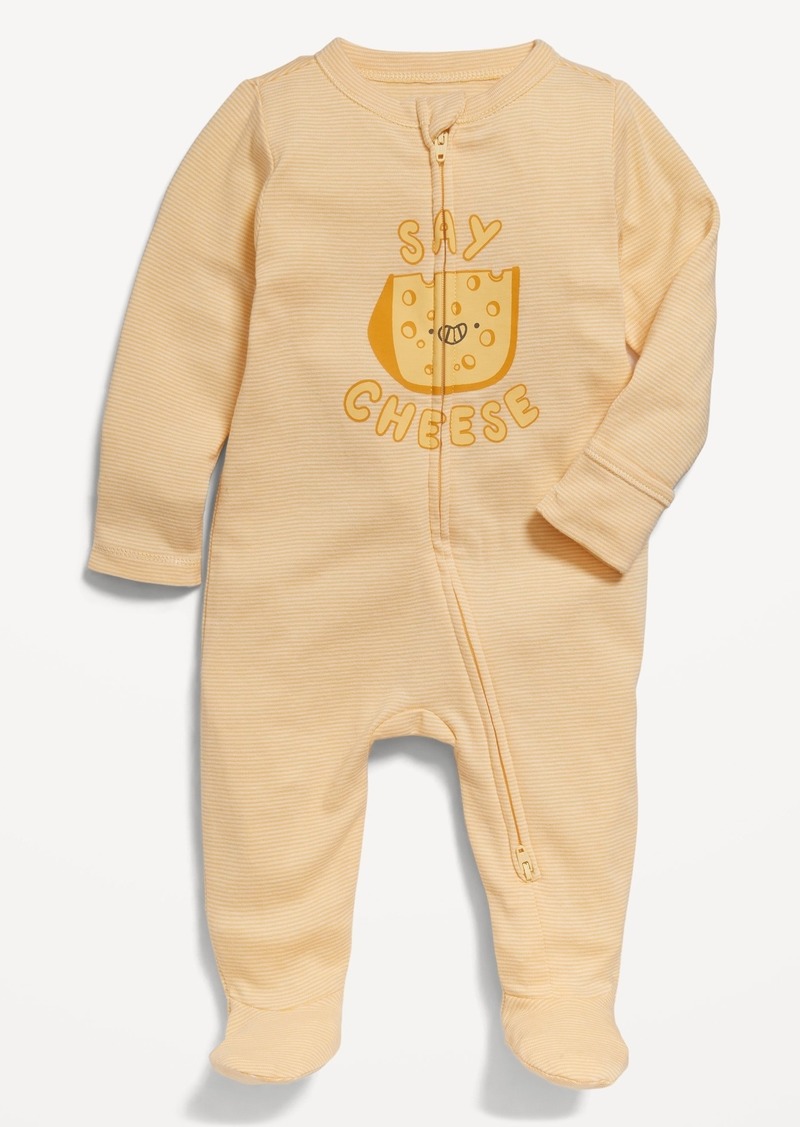 Old Navy 2-Way-Zip Sleep & Play Footed One-Piece for Baby