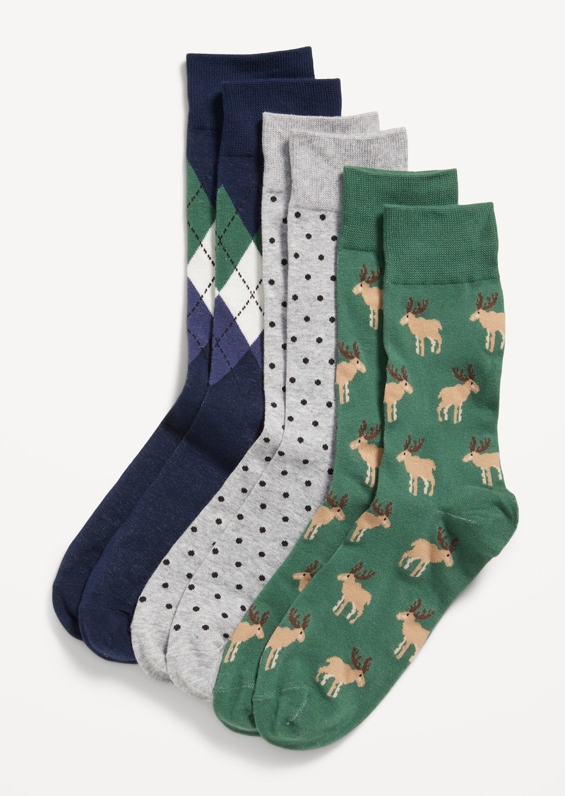 Old Navy 3-Pack Novelty Socks