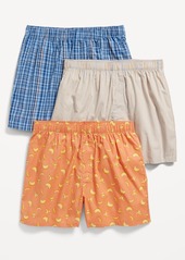 Old Navy 3-Pack Soft-Washed Boxer Shorts -- 3.75-inch inseam