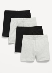 Old Navy 4-Pack Jersey Biker Shorts for Toddler Girls