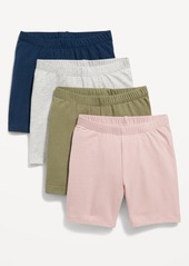 Old Navy Jersey Biker Shorts 4-Pack for Toddler Girls