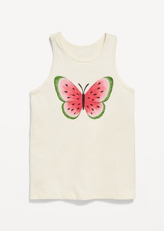 Old Navy Back Cutout Graphic Tank Top for Girls