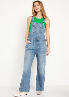 Old Navy Baggy Wide-Leg Jean Overalls