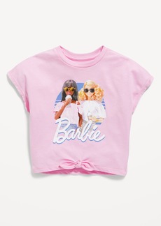 Old Navy Barbie™ Graphic Tie-Knot T-Shirt for Toddler Girls