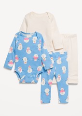 Old Navy Bodysuit and Leggings 4-Pack for Baby