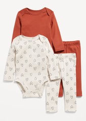 Old Navy Bodysuit and Leggings 4-Pack for Baby