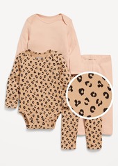 Old Navy Bodysuit and Leggings 4-Pack for Baby