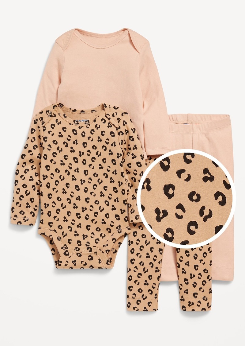 Old Navy Bodysuit and Leggings 4-Pack for Baby