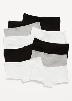 Old Navy Boys'horts Underwear 10-Pack for Girls