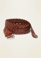 Old Navy "Braided Faux-Leather Belt For Women (1"")"
