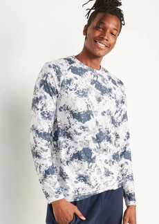 Old Navy Breathe ON Printed Long-Sleeve T-Shirt for Men