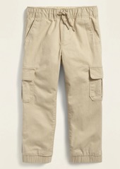 Old Navy Built-In Flex Functional-Drawstring Twill Cargo Jogger Pants for Toddler Boys