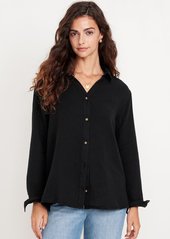 Old Navy Button-Down Boyfriend Shirt