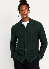 Old Navy Button-Down Cable-Knit Sweater