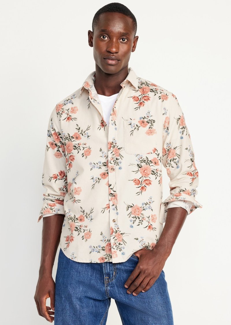 Old Navy Button-Down Corduroy Shirt