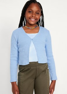 Old Navy Buttoned Open Front Cardigan for Girls