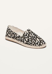 Old Navy Canvas Espadrille Flats For Women