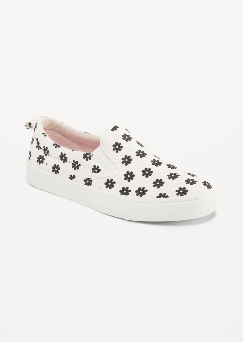 Old Navy Canvas Slip-On Sneakers for Girls