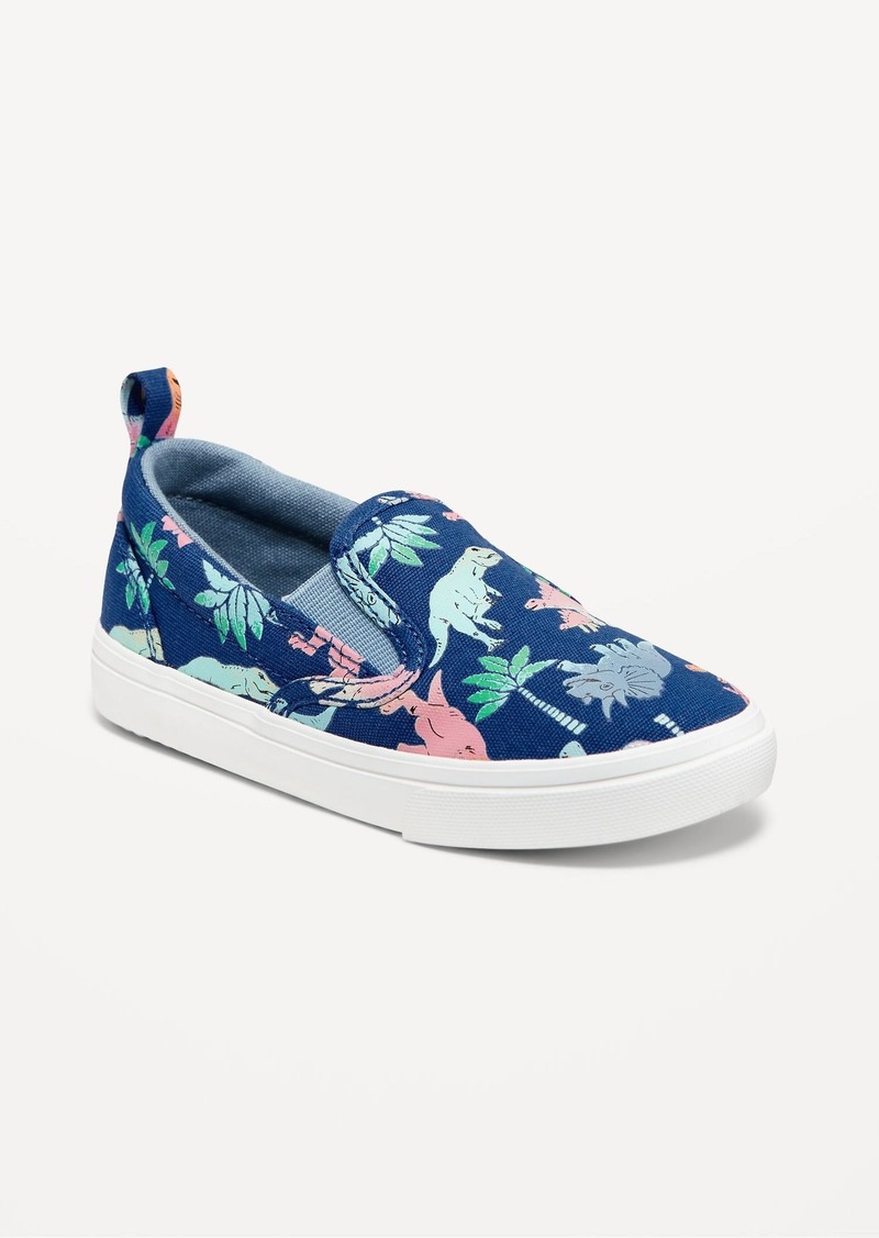 Old Navy Canvas Slip-On Sneakers for Toddler Boys