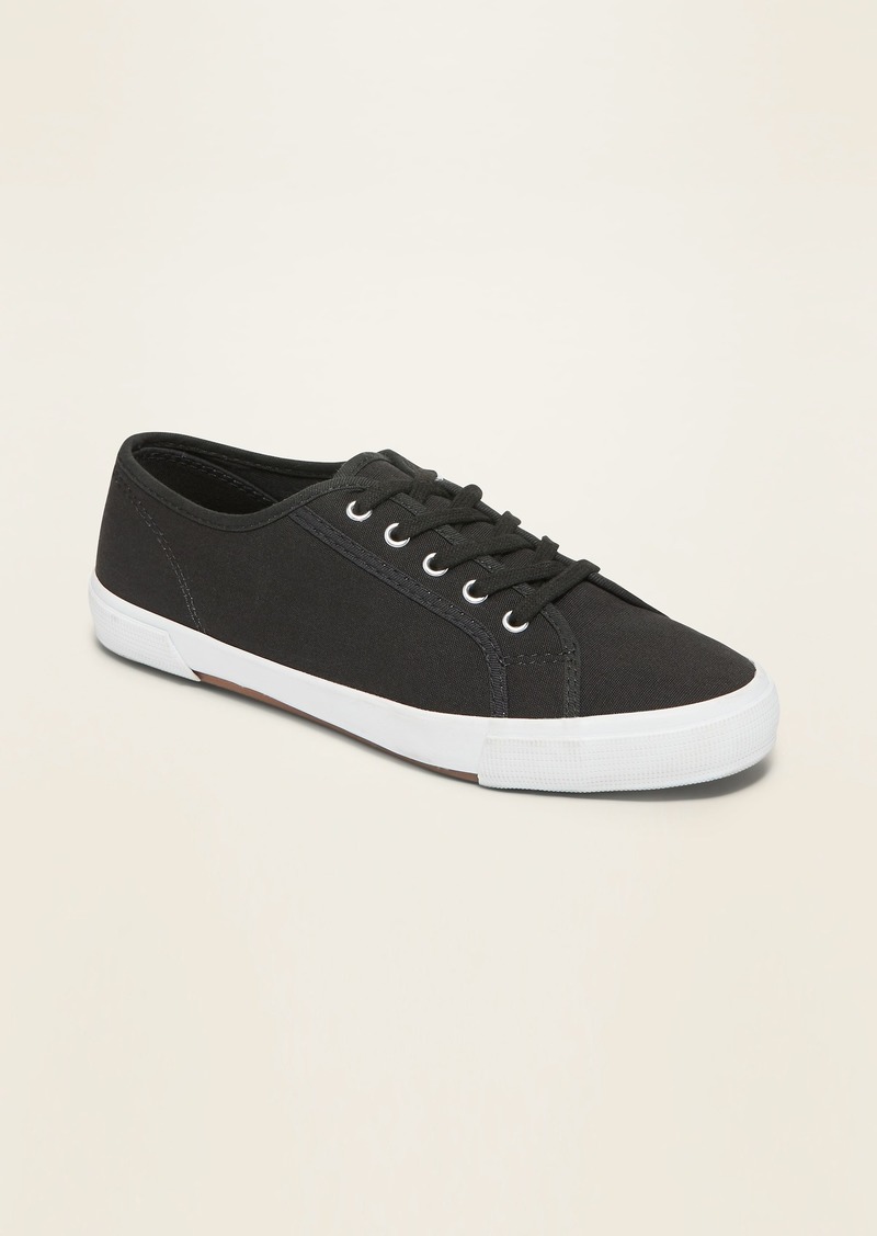 womens navy canvas sneakers