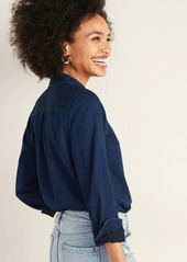 Old Navy Chambray Classic Shirt for Women