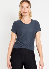 Old Navy Cloud Motion Twist-Front T-Shirt