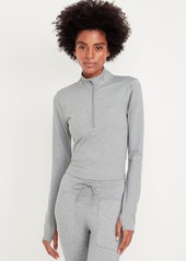 Old Navy CloudComfy Crop Quarter Zip