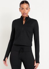 Old Navy CloudComfy Crop Quarter Zip