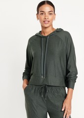 Old Navy CloudMotion Crop Hoodie