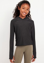 Old Navy CloudMotion Side-Ruched Hoodie for Girls