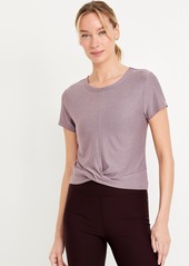 Old Navy CloudMotion Twist-Front T-Shirt